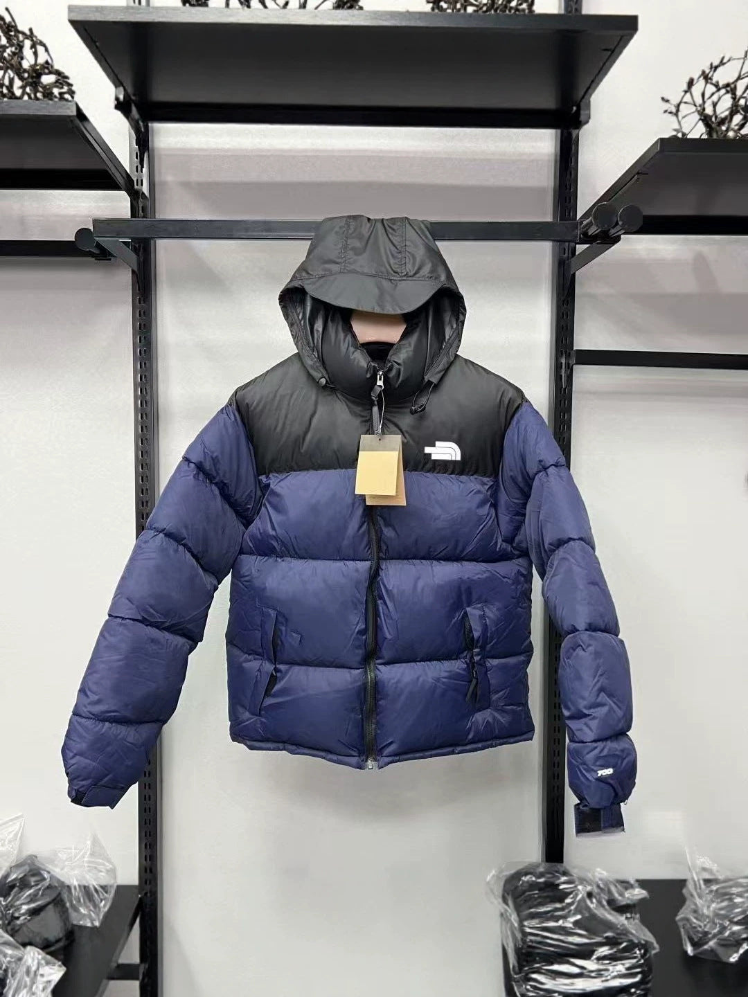 Renowears Winter Puffer Jacket - Warm Hooded Insulated Coat