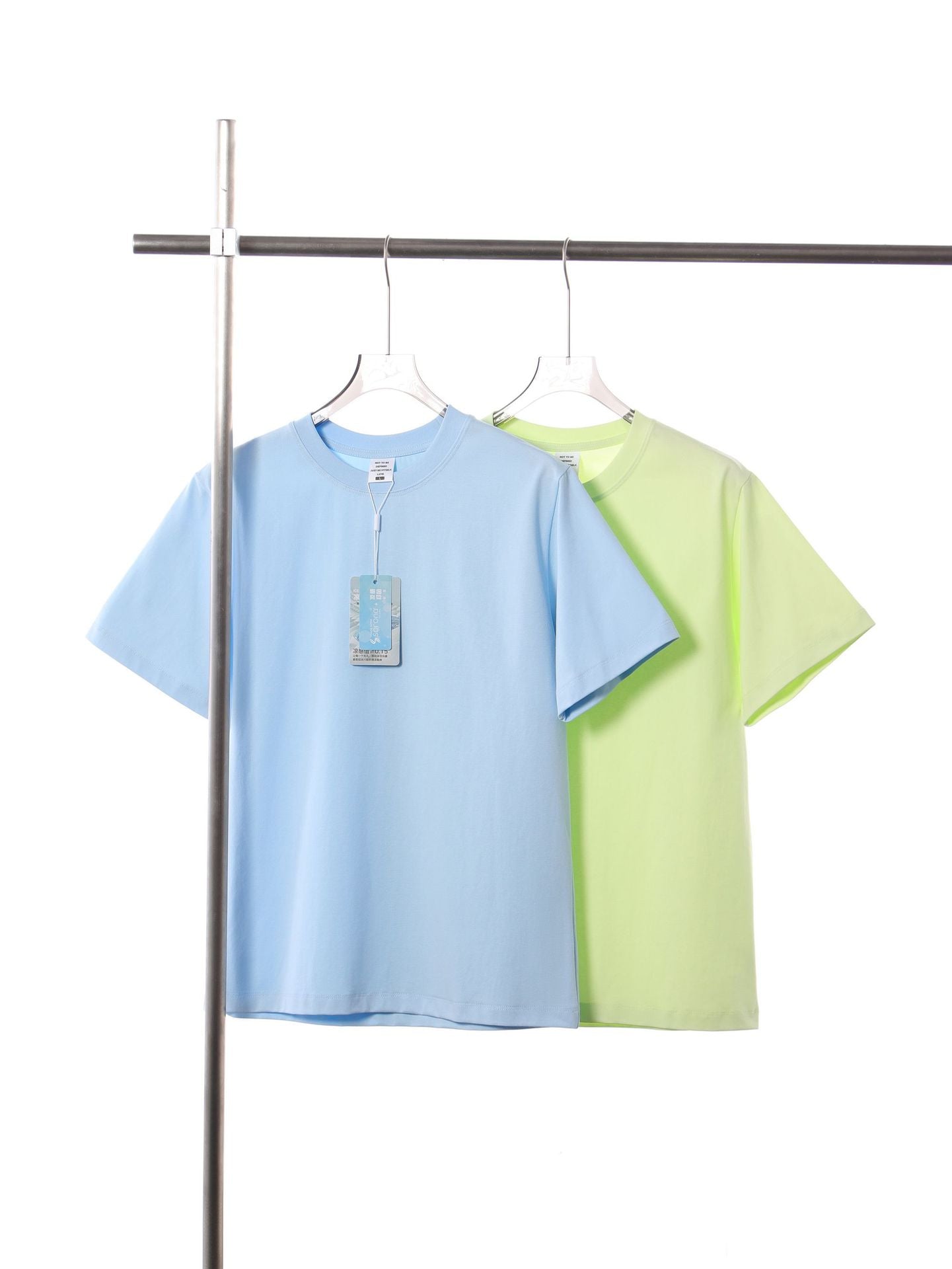 Sorona American trendy brand 240g Solona mint short-sleeved T-shirt men's technology sunscreen 5A antibacterial cooling top