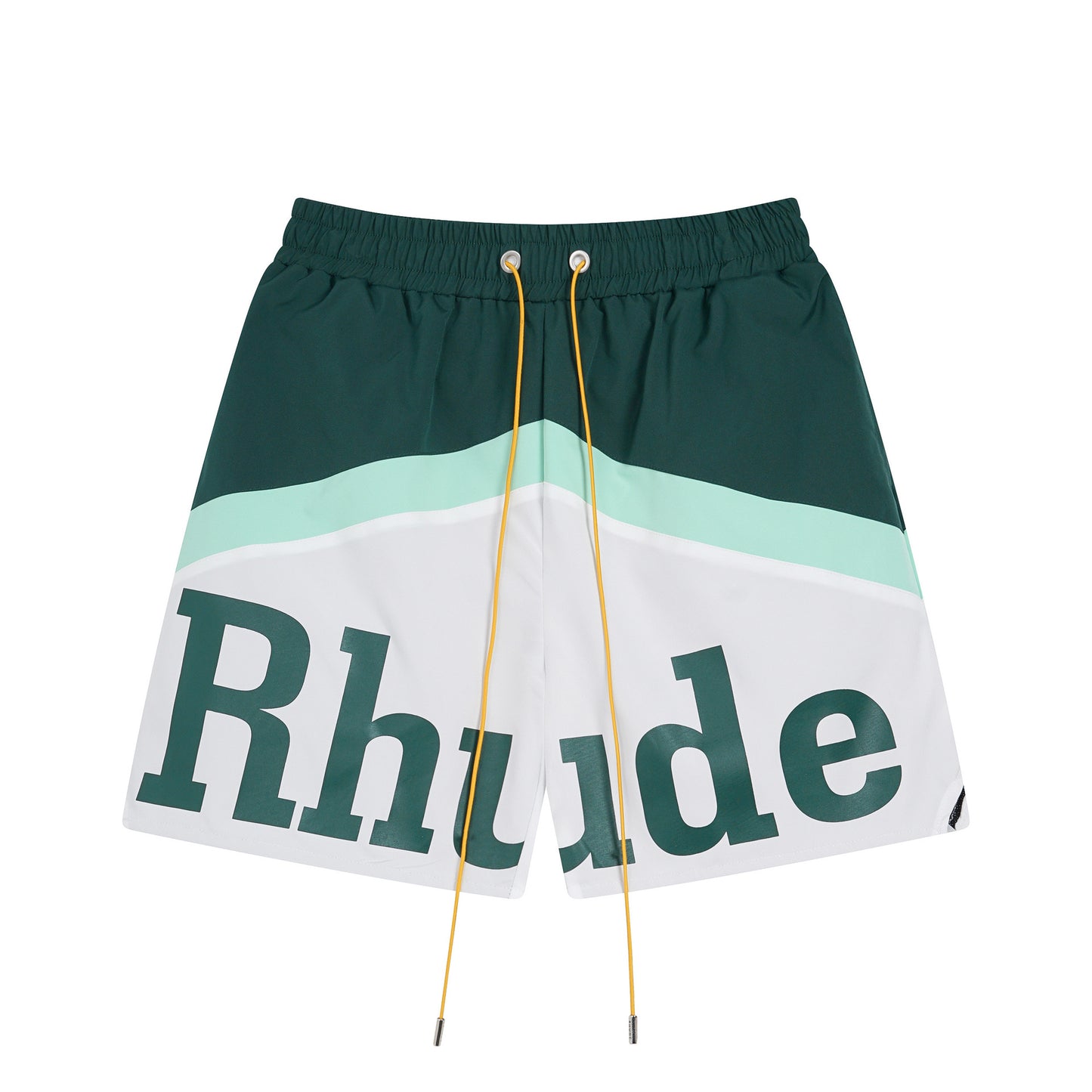 Cross-border foreign trade trendy brand RHUDE letter 3M reflective casual sports shorts for men and women American high street beach pants
