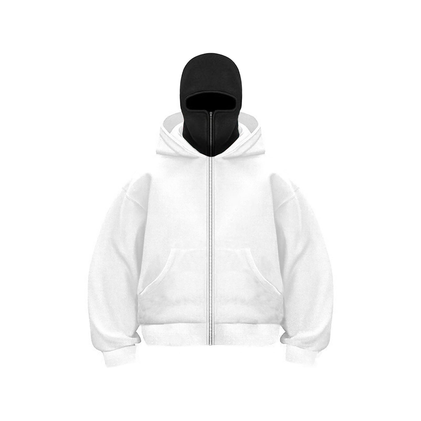 Ins European Plus Size Zipper Hoodie Men's Jacket, Double Hood, Spring Couple's Top, American Vintage Hoodie