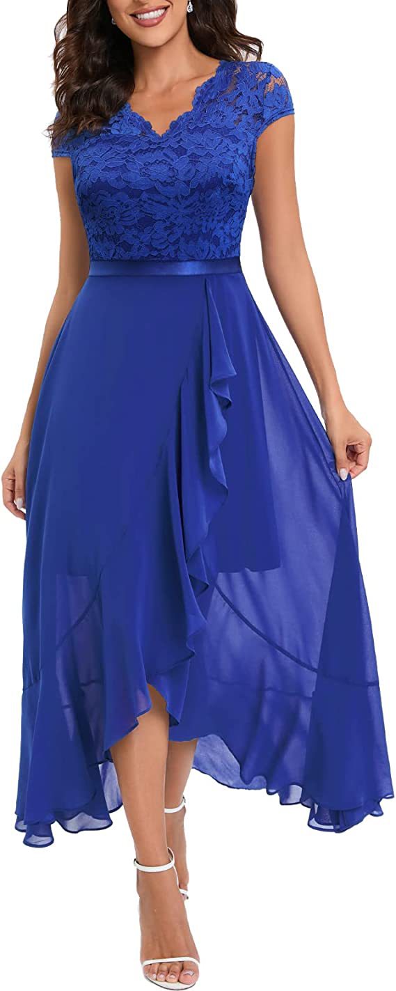 European and American new foreign  lace dresses banquet small dresses long skirts party evening dresses bridesmaid dresses