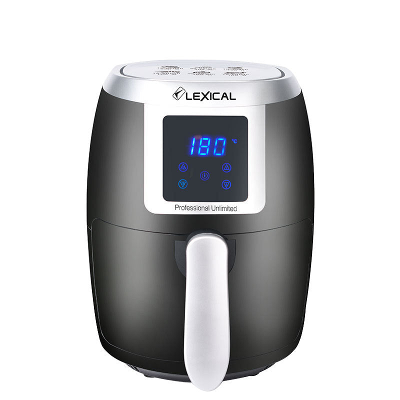 Cross-border 2L automatic multi-functional smart touch black oil less oil household electric fryer air fryer wholesale
