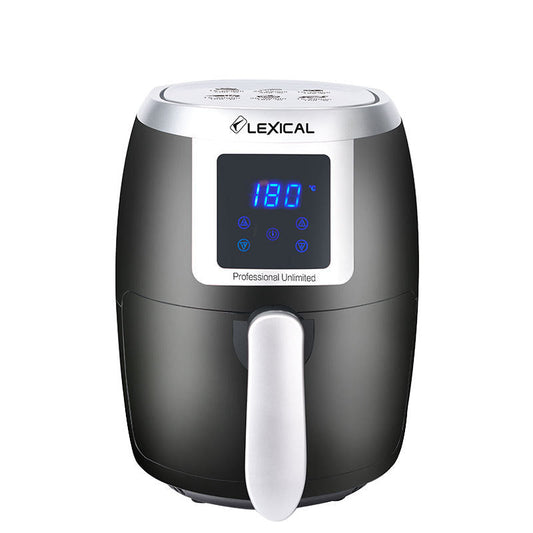 Cross-border 2L automatic multi-functional smart touch black oil less oil household electric fryer air fryer wholesale