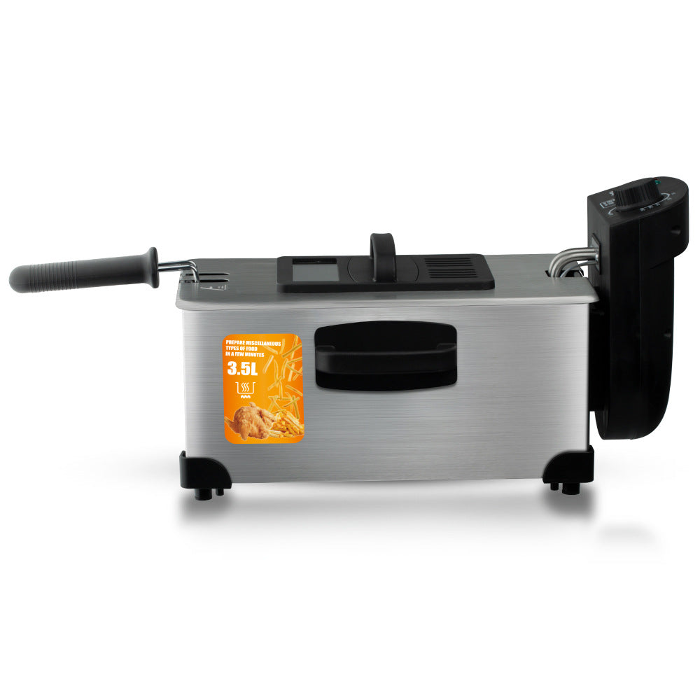 Fryer household small electric fryer electric fryer commercial fritters fries machine stall fried string pot constant temperature