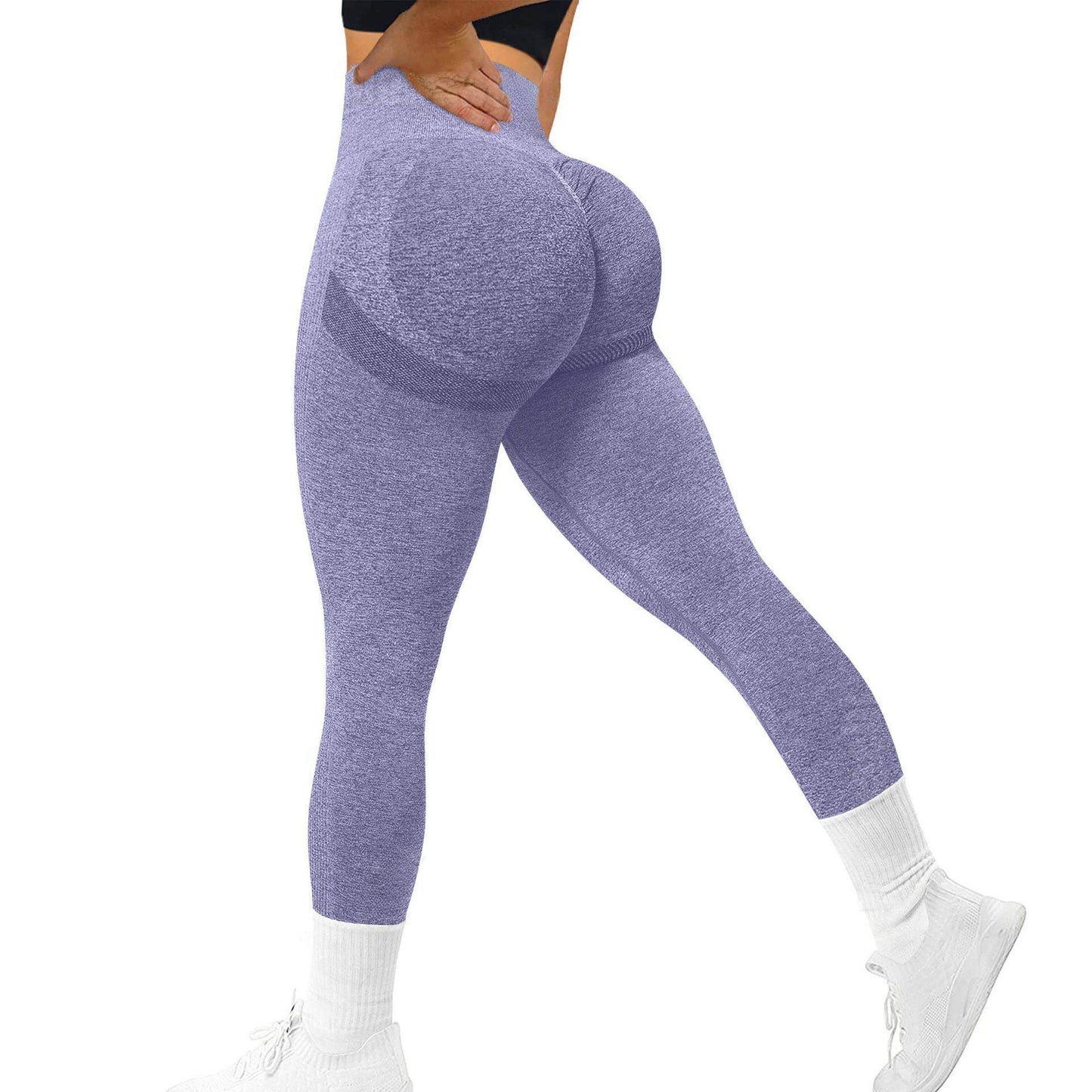 Hip Fitness Pants for Women, High Waist, Tight Waist,