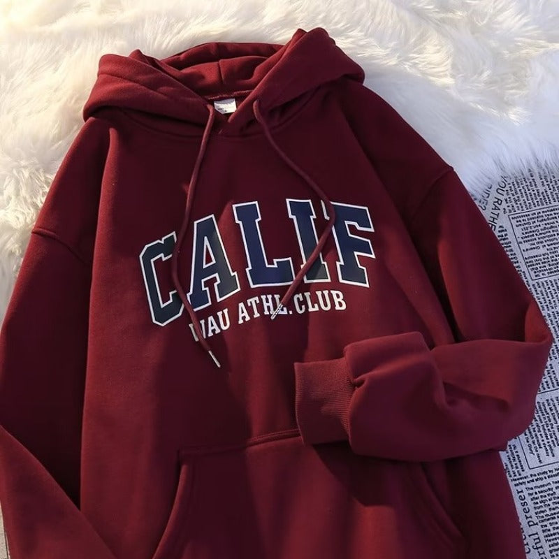 Street fashion brand hooded sweatshirt couple wear vibe style american hip hop ins autumn and winter tops men's manufacturers wholesale
