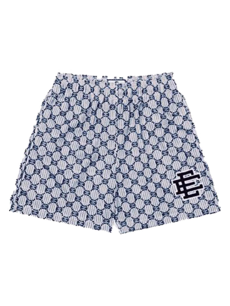 New American Shorts, Casual Shorts, Fitness Men's Muscle Sports, Cropped Pants, Tide Beach Pants, Mesh Breathable Shorts