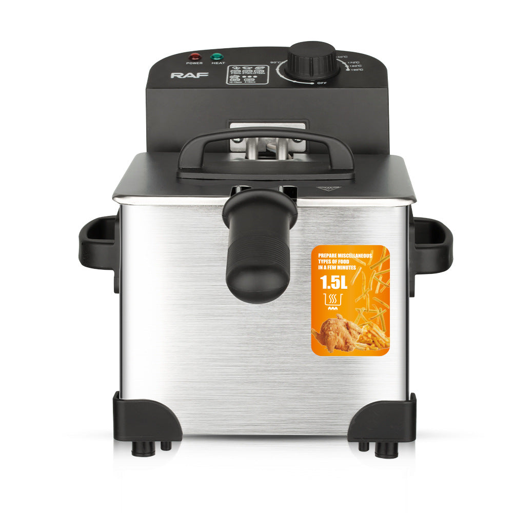 RAF fryer household electric fryer electric fryer commercial fries fries machine fried chicken fryer 2.5L