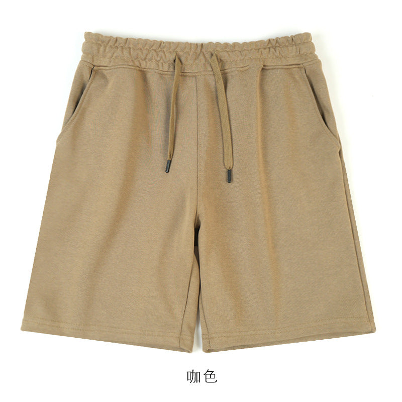 Huamian shorts men's 250g summer blockbuster street fashion brand men's casual five-point pants men's sports
