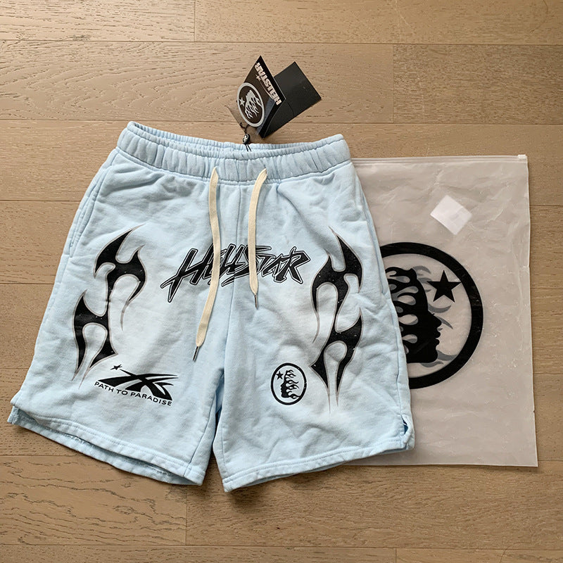 Saint Vintage is the right version of washed distressed shorts, cropped pants, high street baggy trousers
