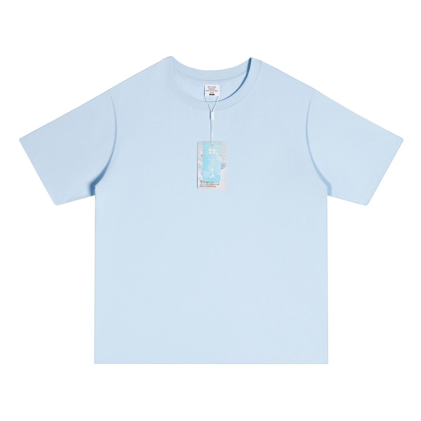 Sorona American trendy brand 240g Solona mint short-sleeved T-shirt men's technology sunscreen 5A antibacterial cooling top