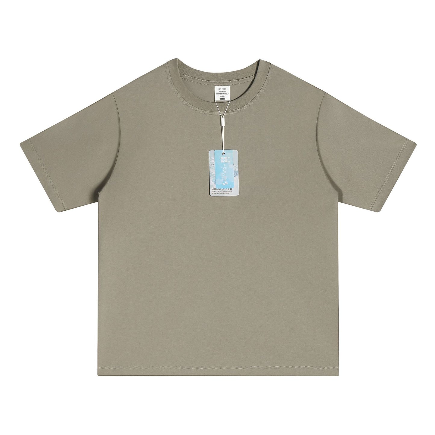 Sorona American trendy brand 240g Solona mint short-sleeved T-shirt men's technology sunscreen 5A antibacterial cooling top