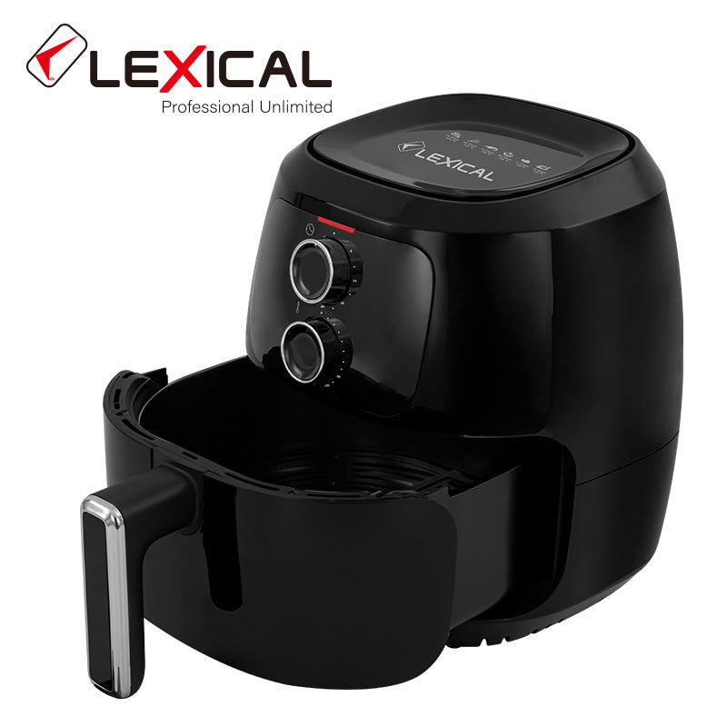 Cross-border multi-functional 4.5L French fries machine with less oil, fully automatic and timing household electric fryer air fryer wholesale