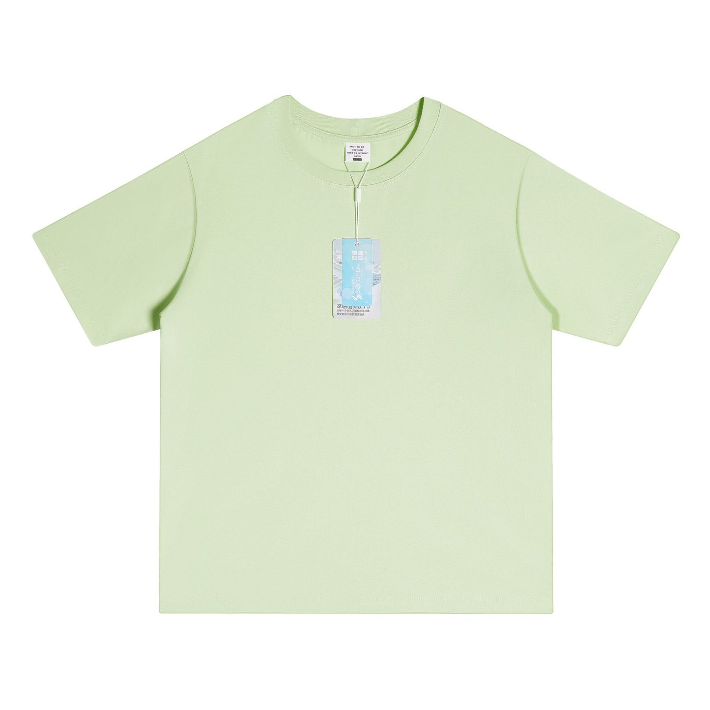 Sorona American trendy brand 240g Solona mint short-sleeved T-shirt men's technology sunscreen 5A antibacterial cooling top