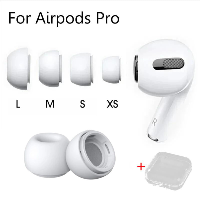 Applicable to Apple AirPods Pro wireless earphones silicone case with pressure relief hole silicone ear cap sports non-slip