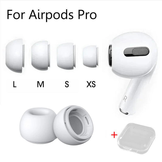 Applicable to Apple AirPods Pro wireless earphones silicone case with pressure relief hole silicone ear cap sports non-slip