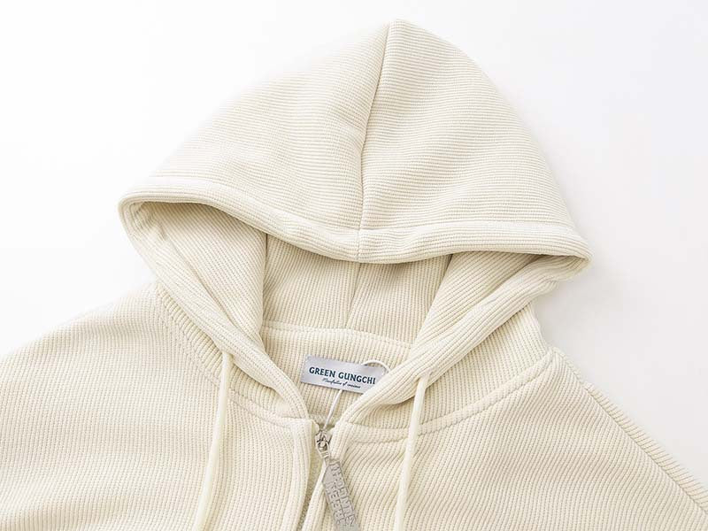 Hoodies Women Fashion Embroidery Zip Up Autumn Long Sleeve Tops Loose Hood Shirt Harajuku Y2K Clothes Female Sweatshirt Jacket