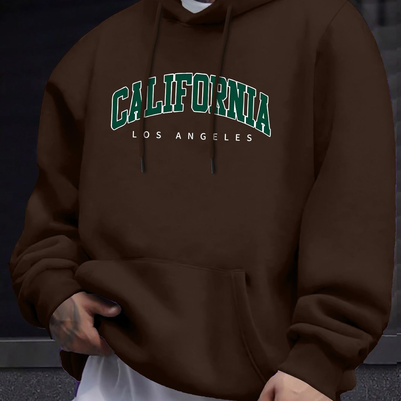 CALIFORNIA LOS ANGELES Alphabets Design printed men's fashio