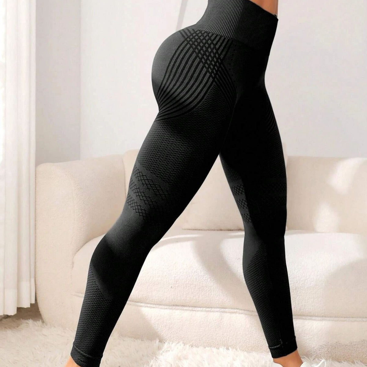 European and American hot sale seamless hip lift gym pants abdominal tightening high waist peach buttocks yoga pants wholesale