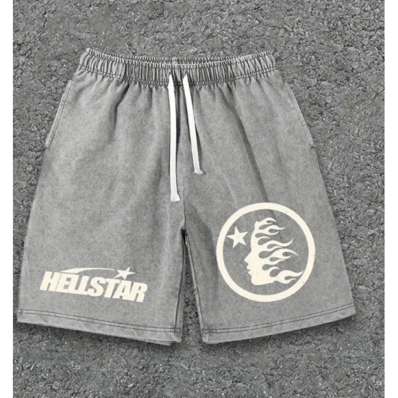 Saint Vintage is the right version of washed distressed shorts, cropped pants, high street baggy trousers