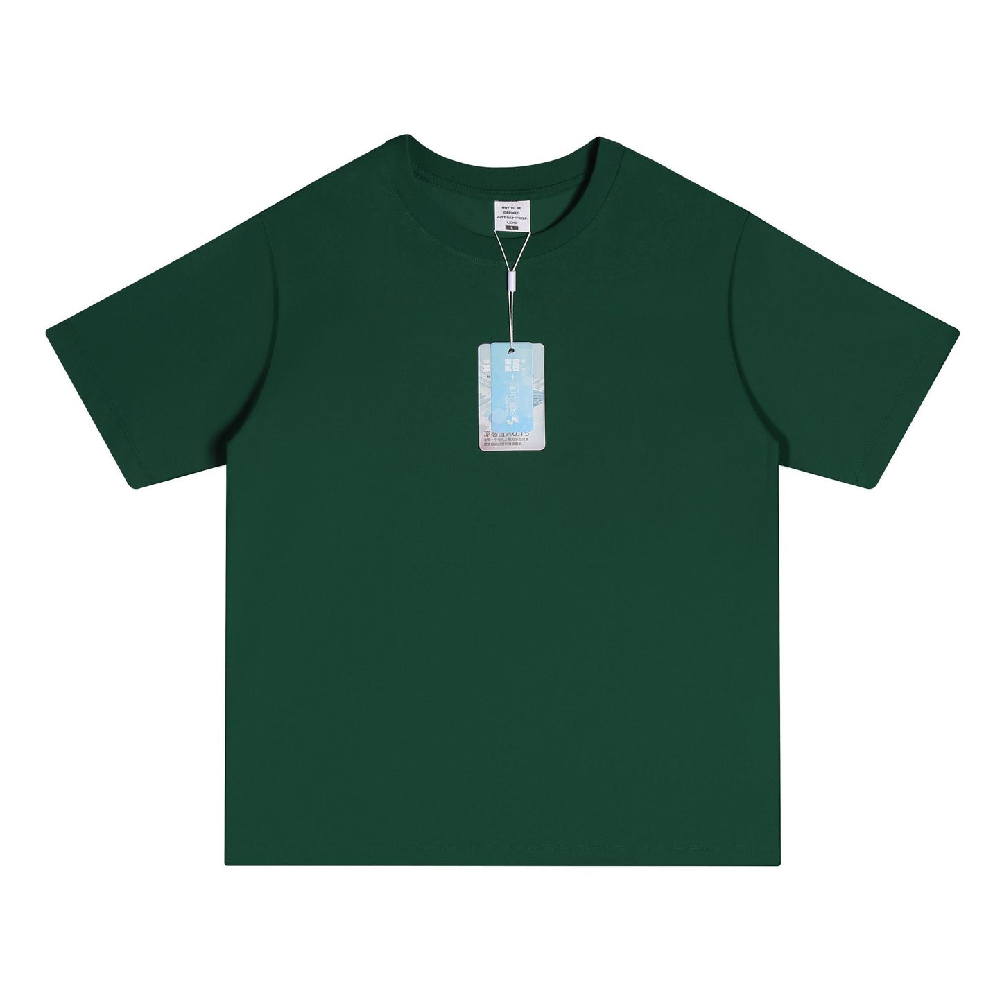 Sorona American trendy brand 240g Solona mint short-sleeved T-shirt men's technology sunscreen 5A antibacterial cooling top