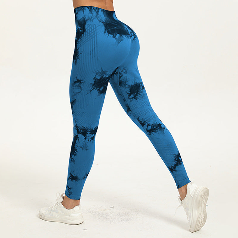 European and American hot sale seamless hip lift gym pants abdominal tightening high waist peach buttocks yoga pants wholesale