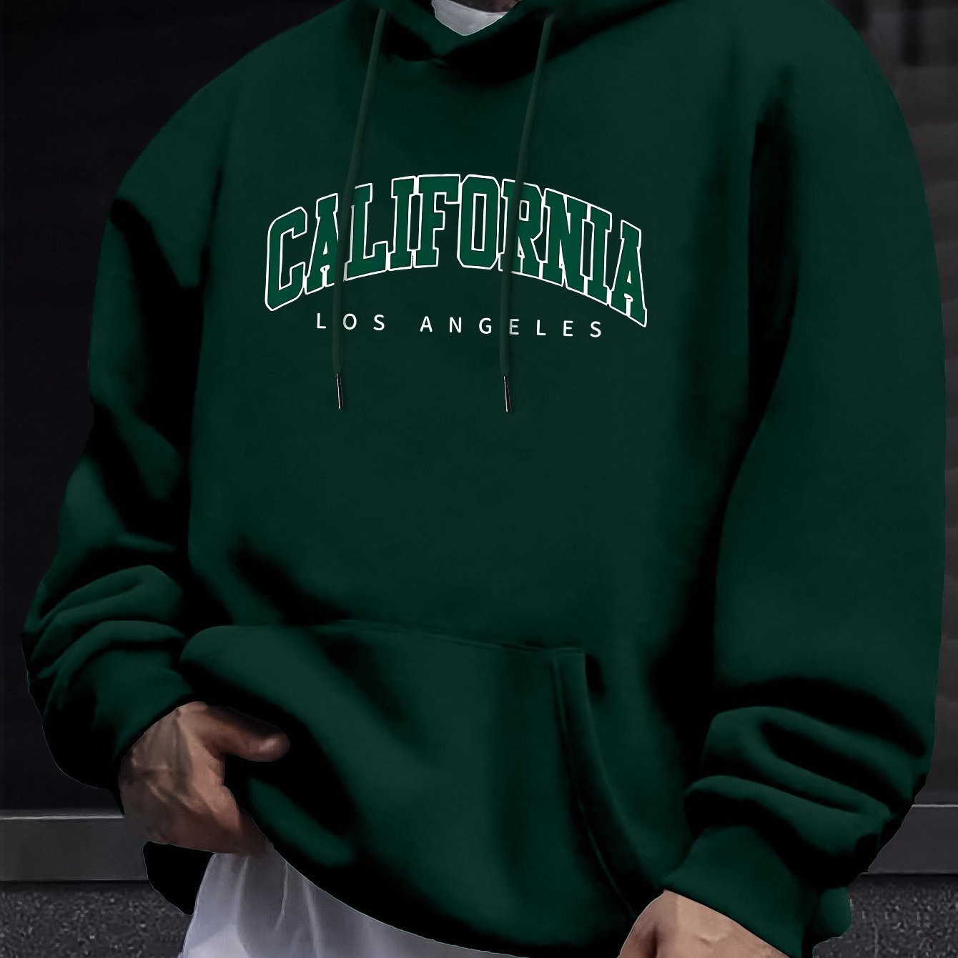 CALIFORNIA LOS ANGELES Alphabets Design printed men's fashio