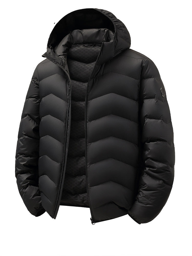 Renowears Winter Puffer Jacket - Warm
Hooded Insulated Coat