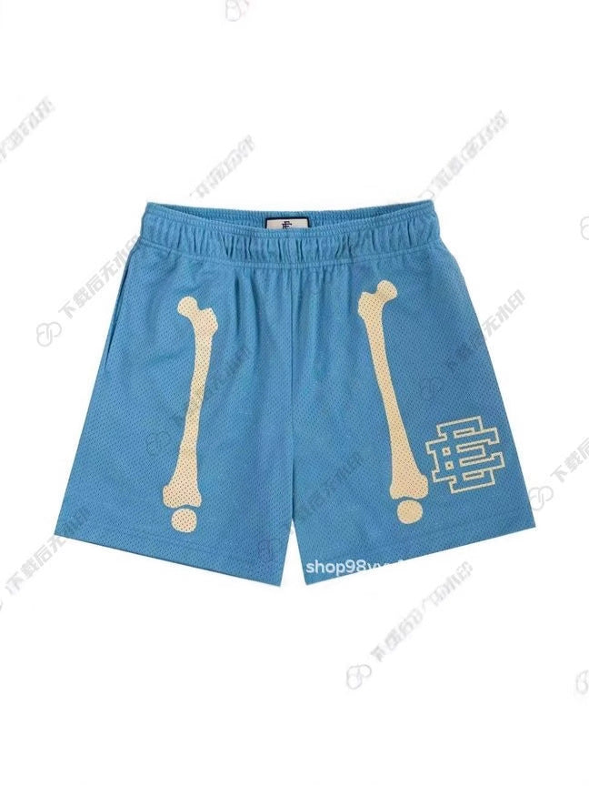 Cross-border hot sale euro size amazon TK sports mesh cloth shorts 3D digital print trendy beach pants wholesale