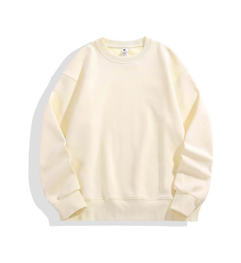 Australian cotton velvet thickened hooded sweatshirt men's dropped shoulders pullover tight fleece hoodie women's fashion brand