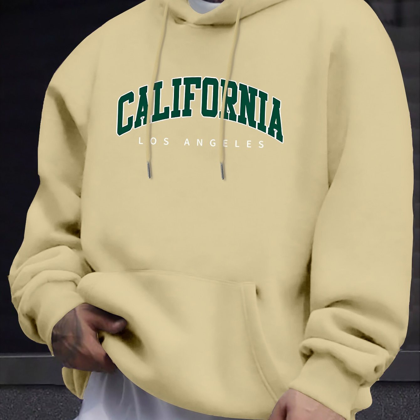 CALIFORNIA LOS ANGELES Alphabets Design printed men's fashio
