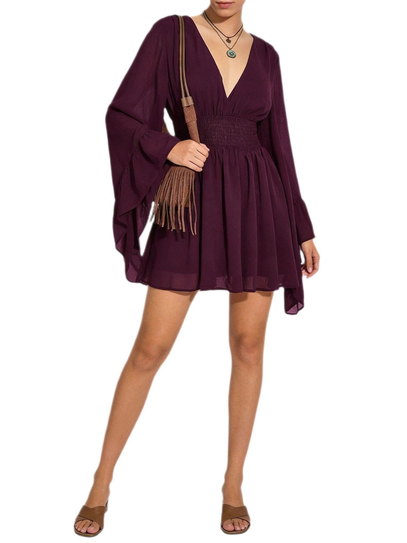 European and American cross-border women's clothing 2026 new slimming dress Amazon AliExpress hot sale factory wholesale
