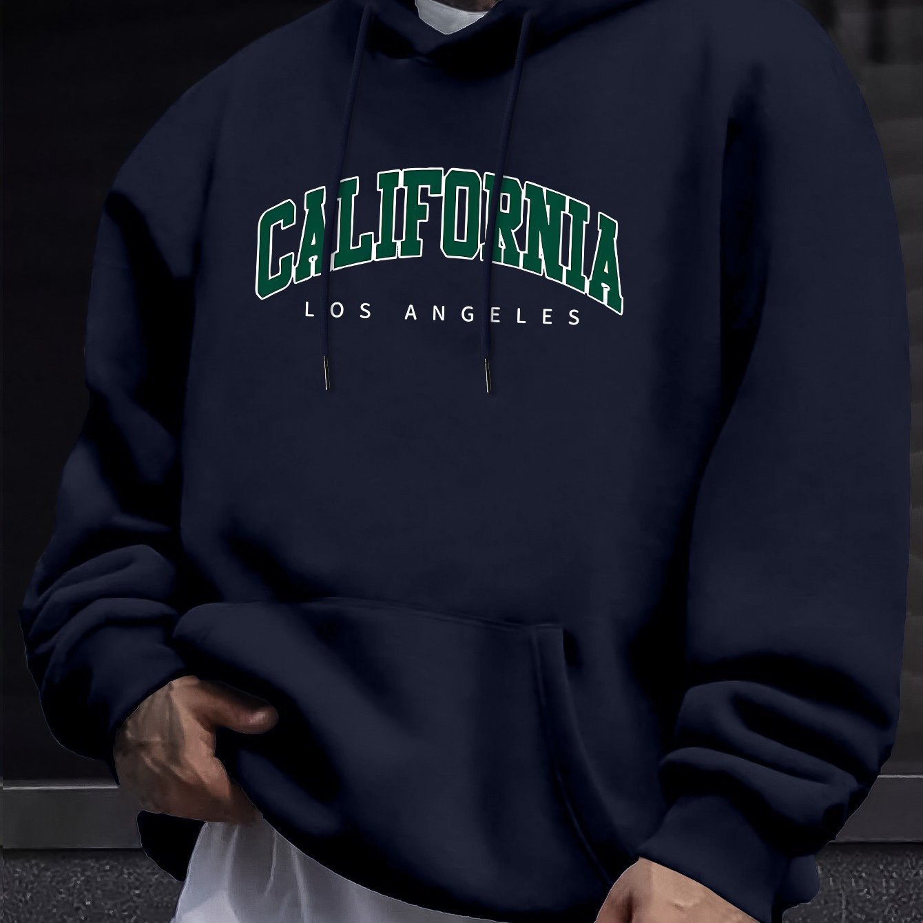 CALIFORNIA LOS ANGELES Alphabets Design printed men's fashio