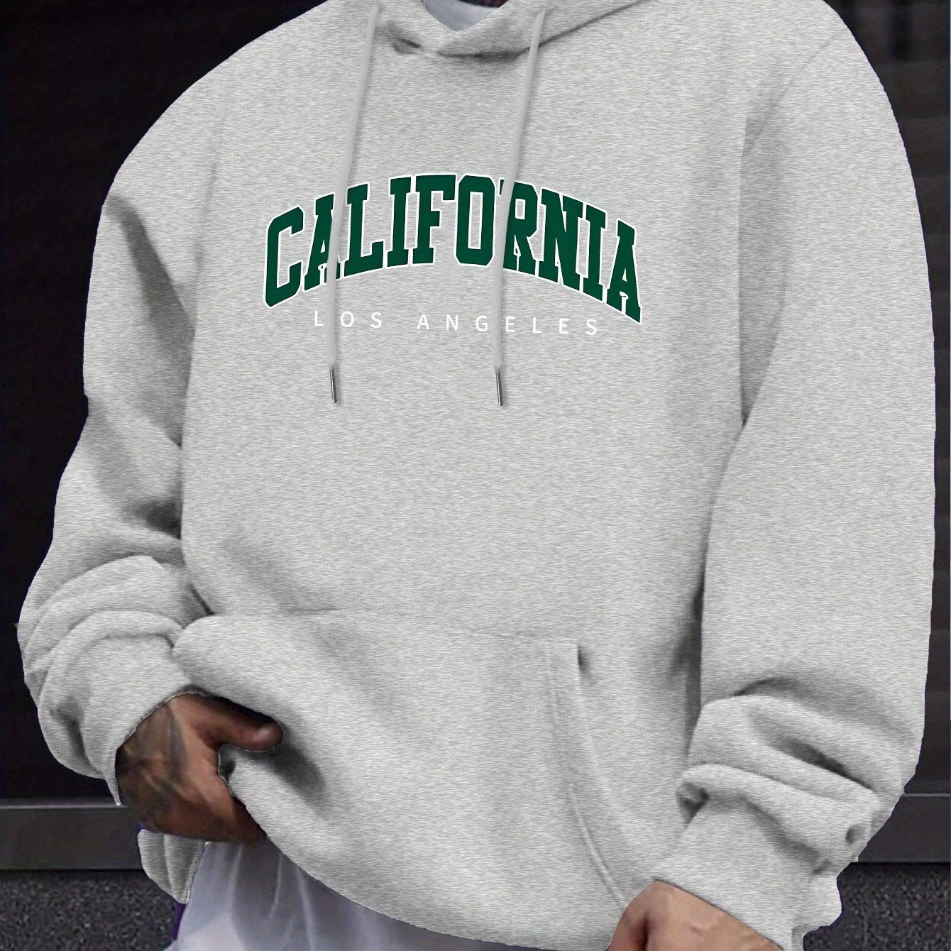 CALIFORNIA LOS ANGELES Alphabets Design printed men's fashio