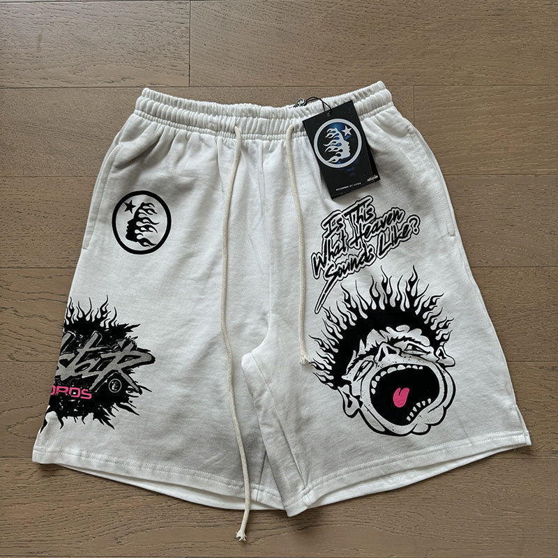 Saint Vintage is the right version of washed distressed shorts, cropped pants, high street baggy trousers