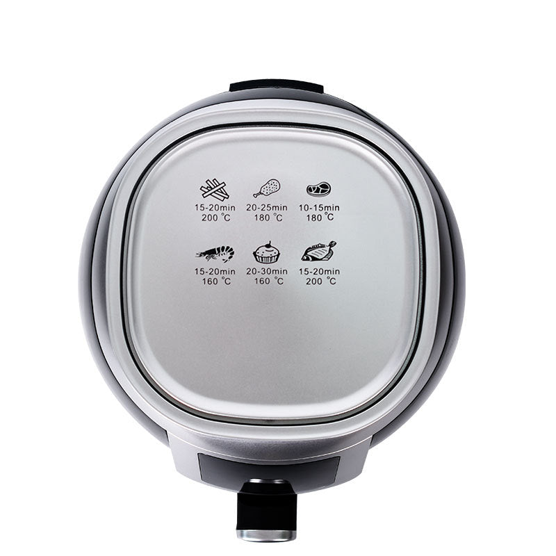 Cross-border 2L automatic multi-functional smart touch black oil less oil household electric fryer air fryer wholesale