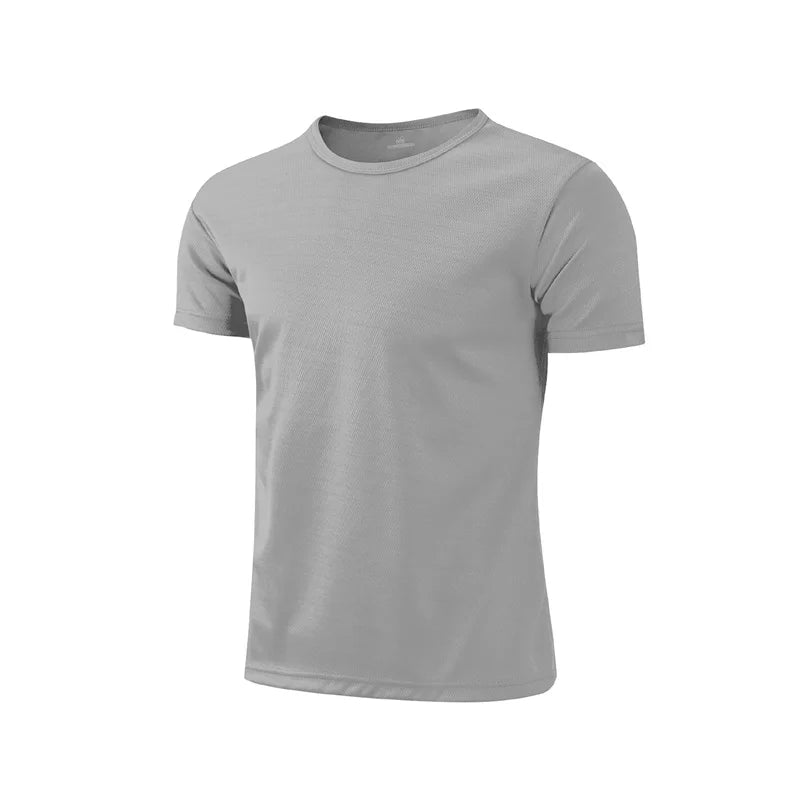 T-shirts  Men Women Quick Dry Short Sleeve Sport T Shirt Gym Jerseys Fitness Shirt Trainer Running T-Shirt Teenager Breathable Sportswears