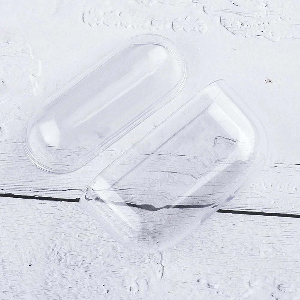Transparent Earphones Case Hard PC Clear Headphone Cover For Apple Airpods 3 For AirPods Pro 1st 2nd Generation Protective Case
