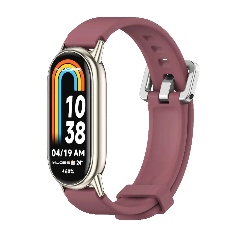 Strap For Mi Band 10 9 8 7 6 5 4 3 Silicone Wristband Replacement For Xiao mi Mi Band 8 Bracelet MiBand 7 6 5 4 3 Wrist Strap