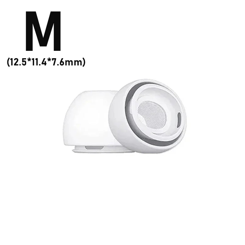 Soft Silicone Ear Tips for Airpods Pro 1/2 Gen Protective Earbuds Covers Noise Reduction Hole Ear-pads for Apple Air Pods Pro