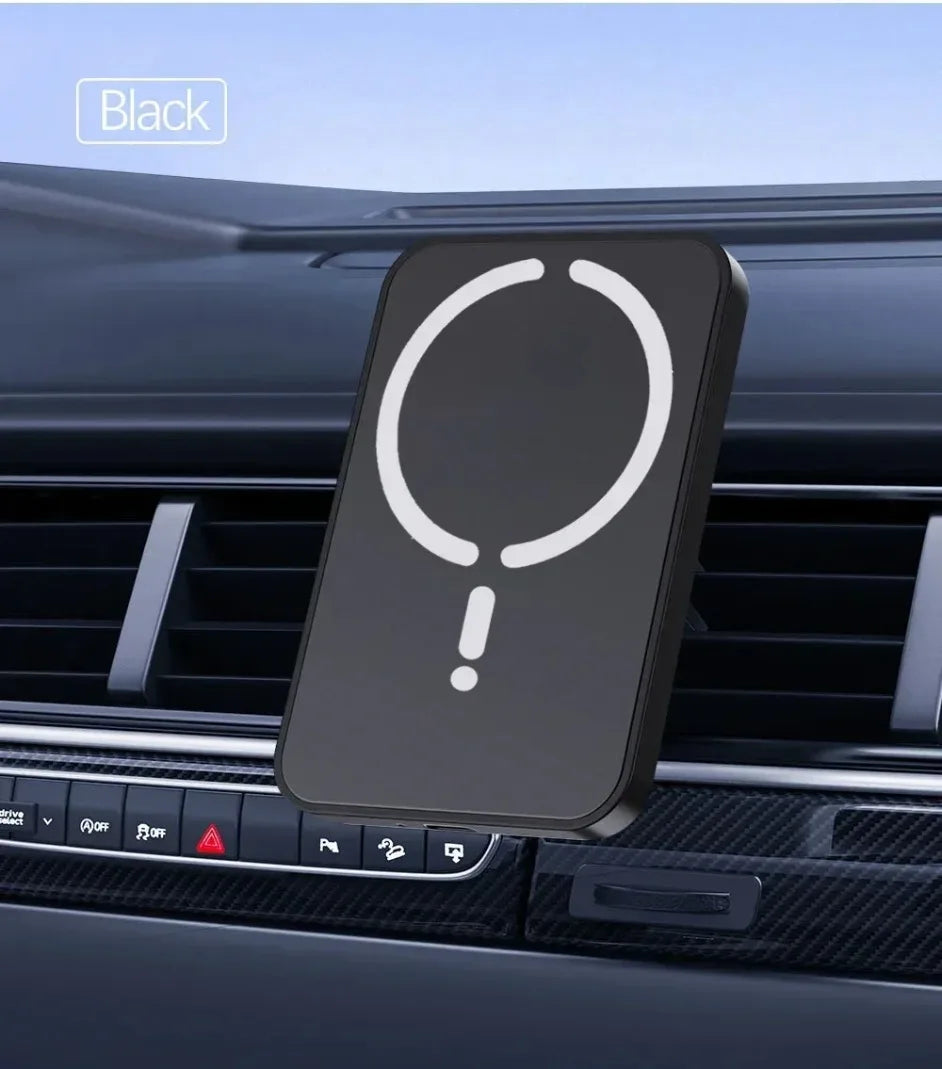 Car 30W Magnetic Wireless Charger Air Vent Clip Phone Holder For Magsafe iPhone 16 15 14 13 12 Pro Max Fast Car Charging Stand