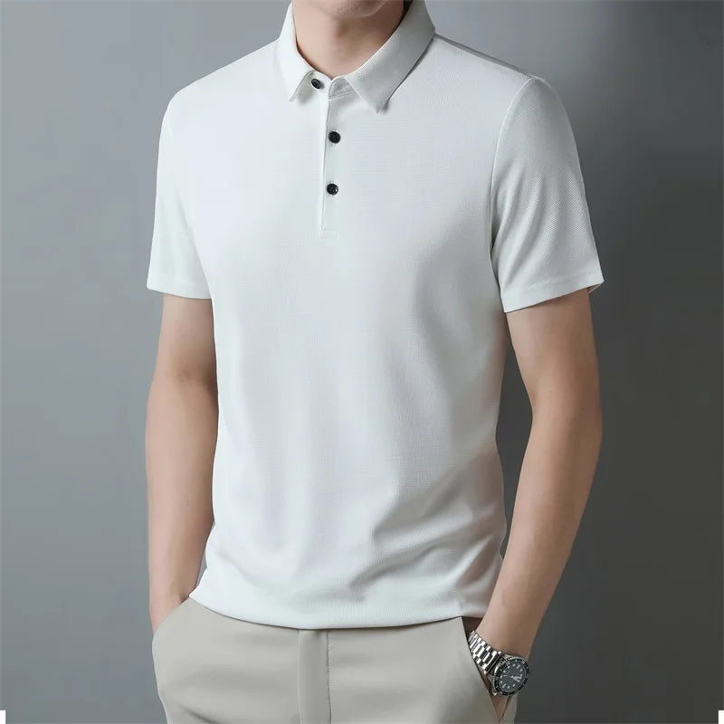 Polo Shirt Summer Breathable Comfortable Top