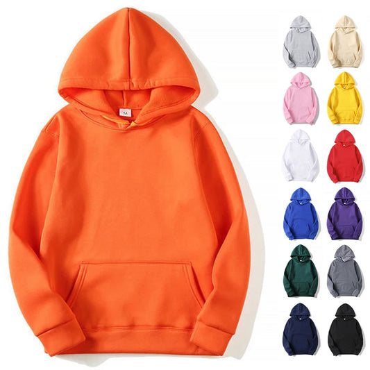JUMPER Plain Sublimation Fleece Hoodies Bulk Wholesale Pullover Men Hooded Sweatshirt Cheap Solid Hoodie For Man Sudaderas Para Hombre
