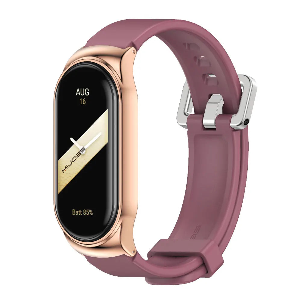 Strap For Mi Band 10 9 8 7 6 5 4 3 Silicone Wristband Replacement For Xiao mi Mi Band 8 Bracelet MiBand 7 6 5 4 3 Wrist Strap