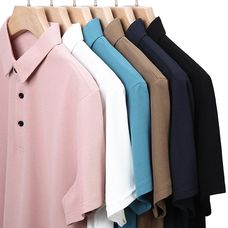 Polo Shirt Summer Breathable Comfortable Top
