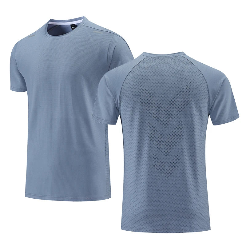 T-shirt Fitness Sports Top Gym Training Shirt Breathable Jogging Casual Sportswear