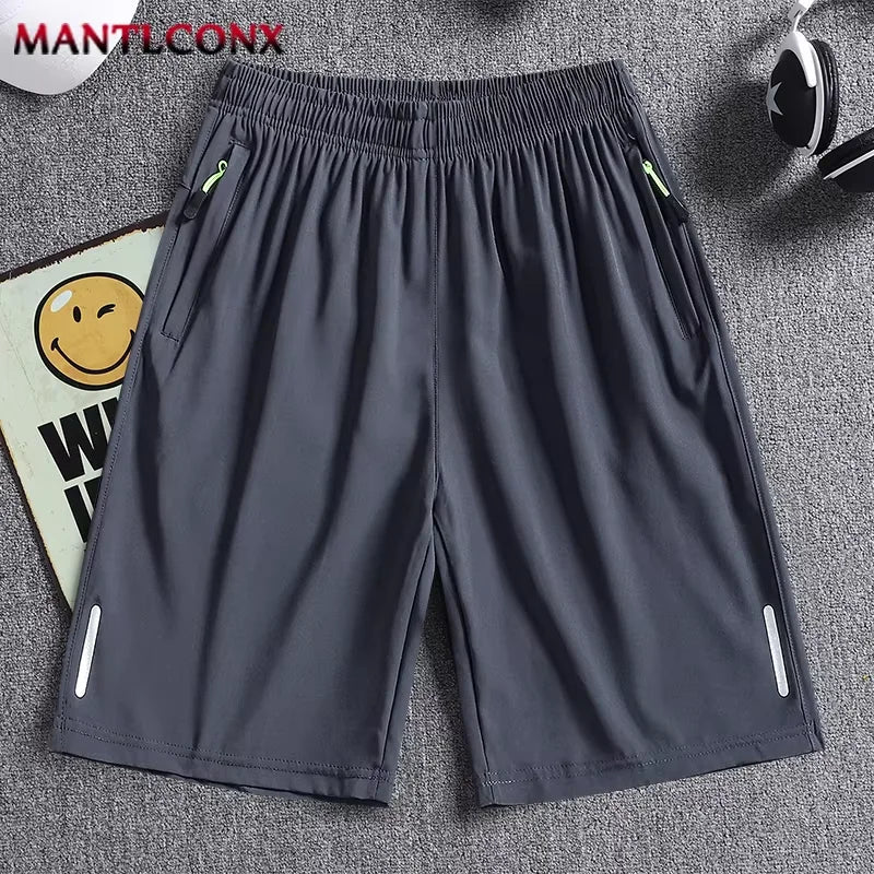 Shorts  Summer Men's Sport Shorts Cool Sportswear Running Shorts Casual Bottoms Gym Fitness Training Jogging Short Pants Men Black Gray