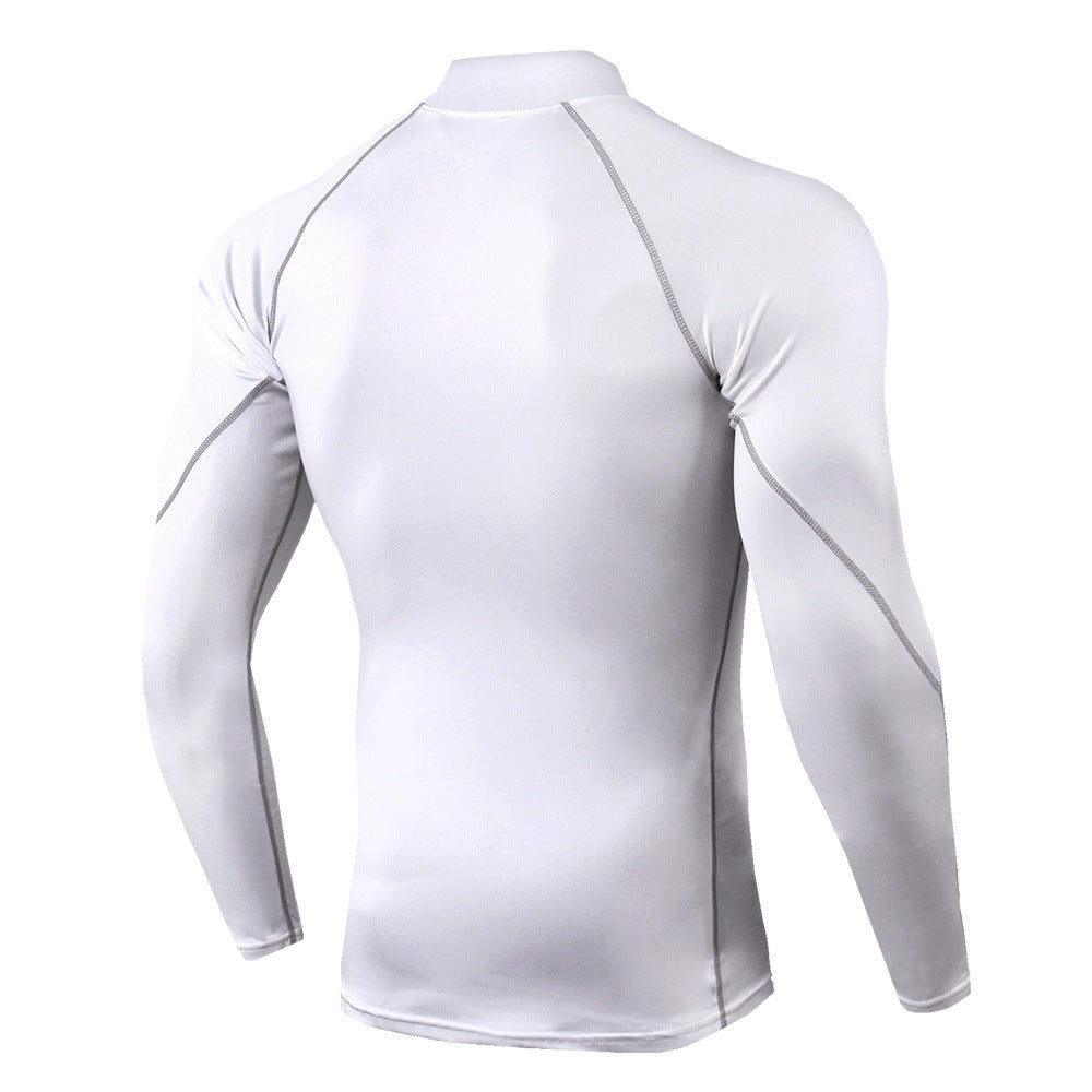 T-shirt Quick Dry Bodybuilding Running Shirt Long Sleeve Compression Top Gym T Shirt Men Fitness Tight Rashgard
