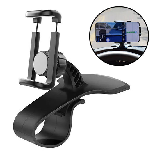360° Rotation Car Phone Holder Universal Car GPS Navigation Dashboard Stand Car Clip Mount Bracket Mobile Phone Support in Car