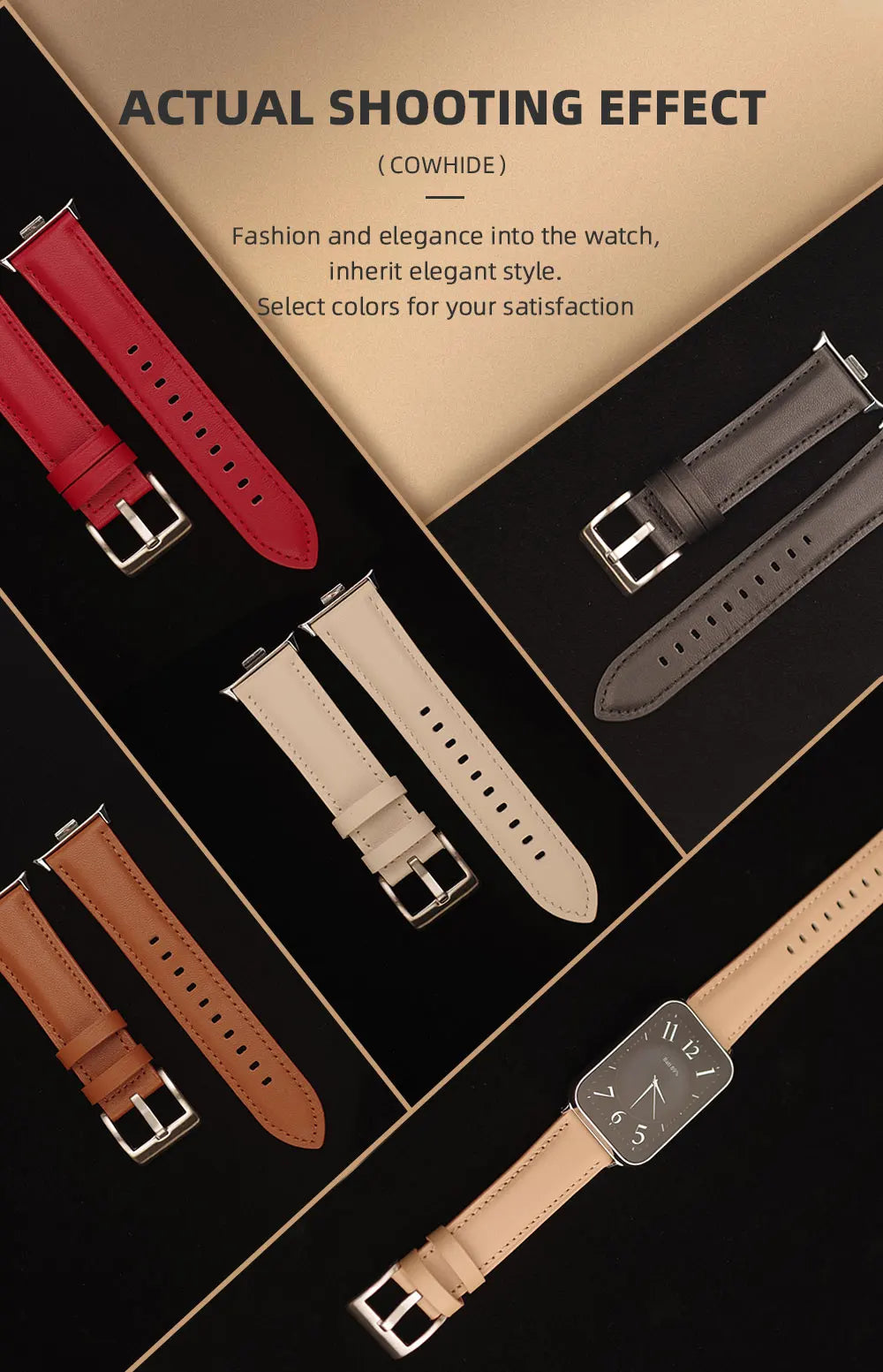 Strap For Mi Band 9 Pro Watchband for For Mi Band 8 Pro Wristband Xiaomi Smart Band 9 Pro Bracelet Leather Accessories